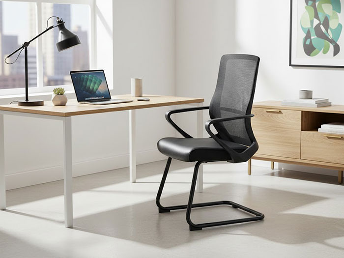 Ghế chân quỳ lưới lưng cao