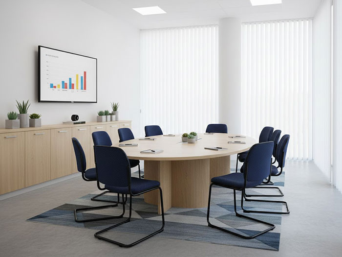 Ghế phòng họp bọc nỉ