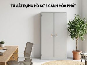 Tủ sắt đựng hồ sơ 2 cánh