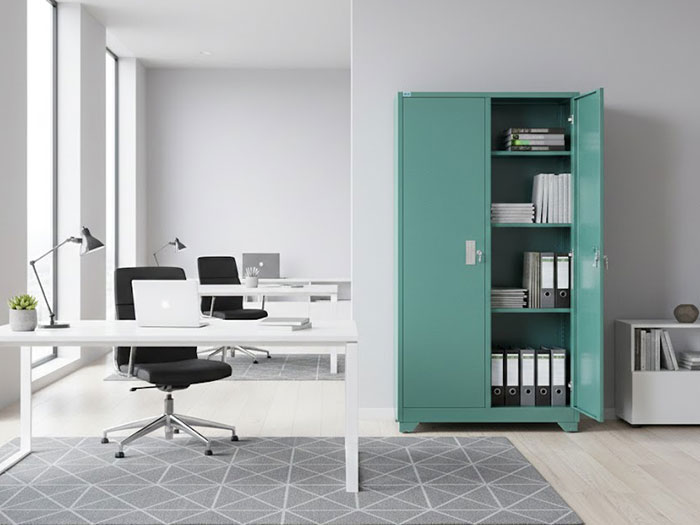 Tủ sắt đựng hồ sơ 2 cánh