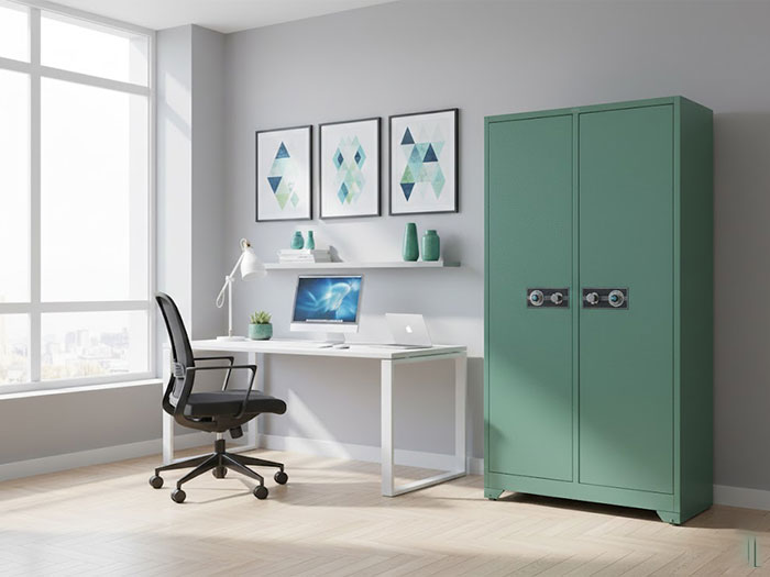 Tủ sắt đựng hồ sơ 2 cánh