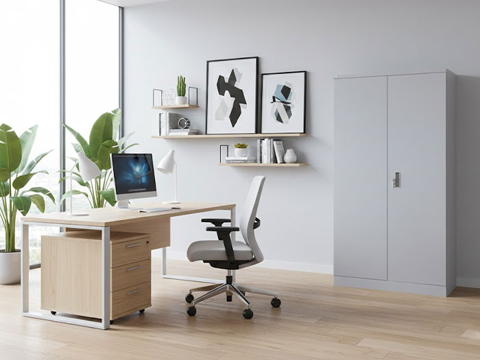 Tủ sắt đựng hồ sơ 2 cánh