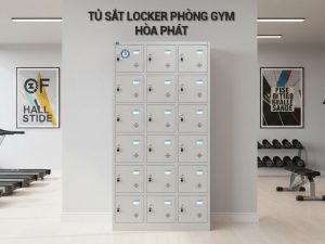 Tủ sắt locker phòng gym