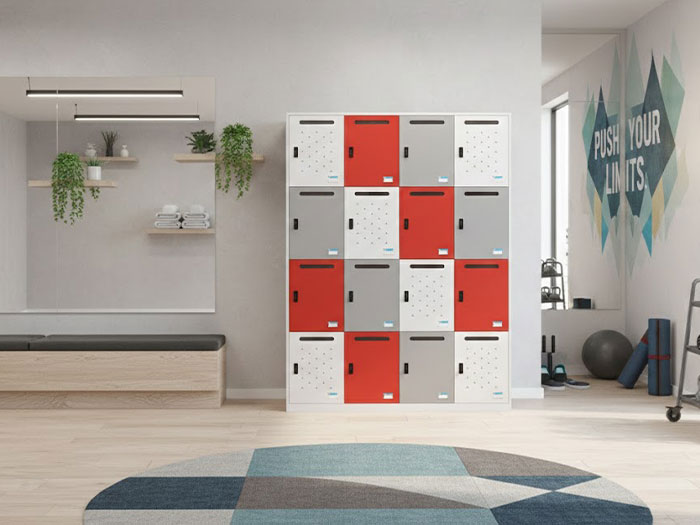 Tủ sắt locker phòng gym