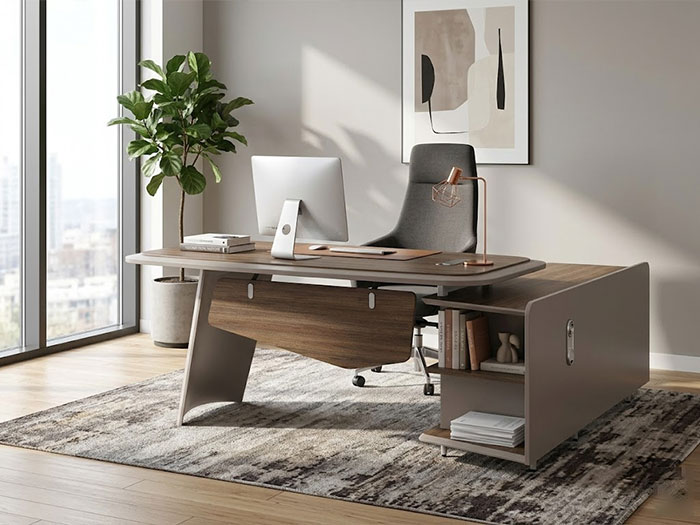 Bàn giám đốc Hòa Phát 2m