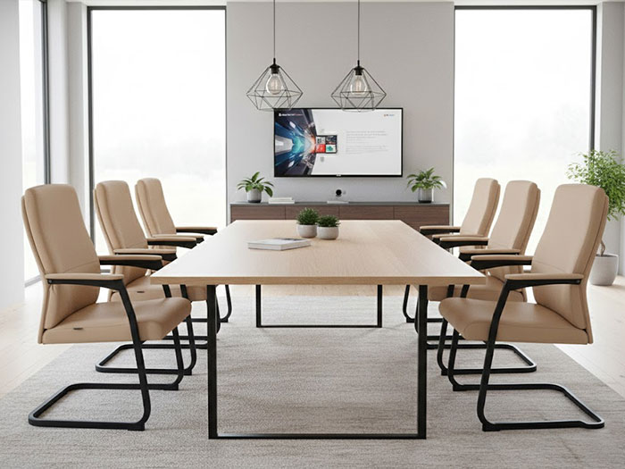 Ghế chân quỳ phòng họp Hòa Phát