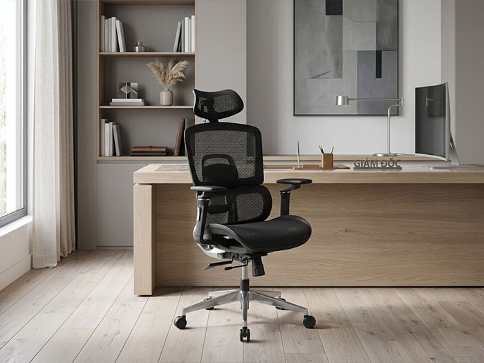 Ghế công thái học full lưới