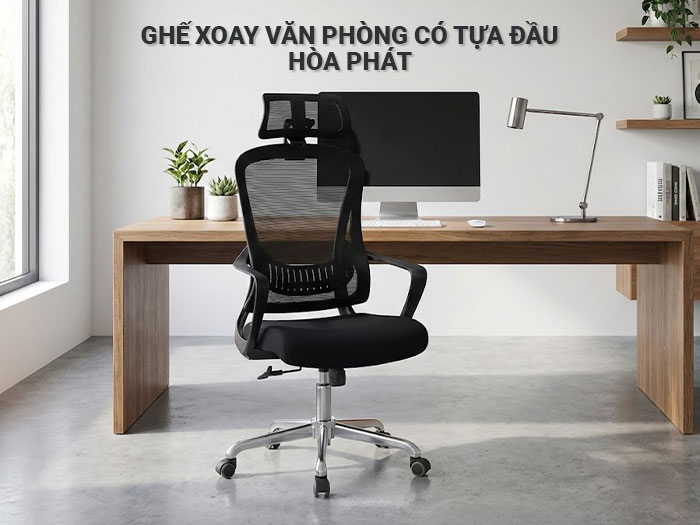 Ghế xoay văn phòng có tựa đầu