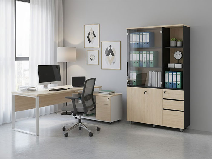 Tủ đựng tài liệu gỗ công nghiệp