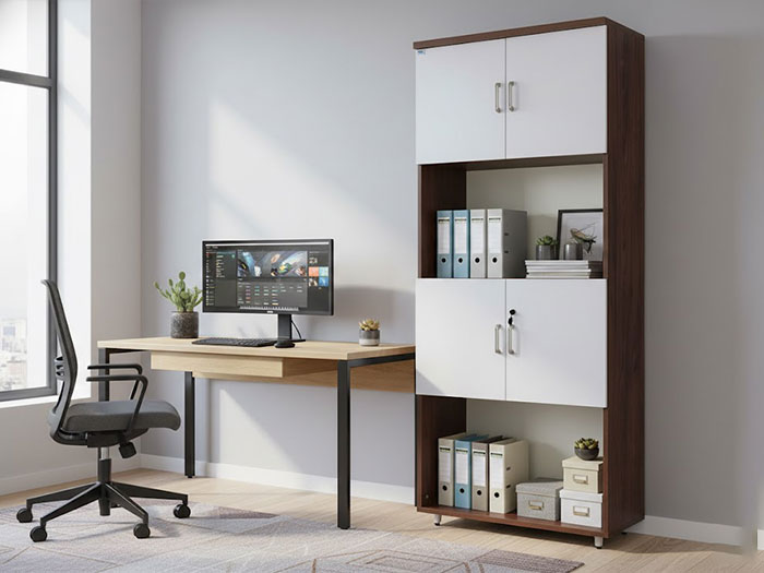 Tủ đựng tài liệu gỗ công nghiệp