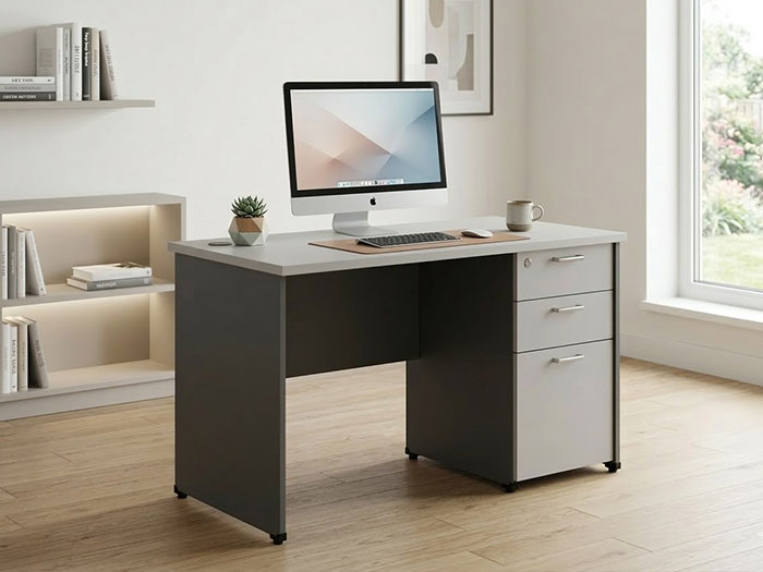 Bàn làm việc có ngăn kéo tại nhà