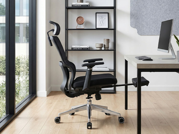 ghế xoay văn phòng có gác chân Hòa Phát