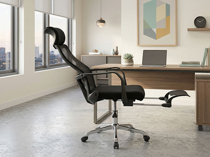 ghế xoay văn phòng có gác chân Hòa Phát