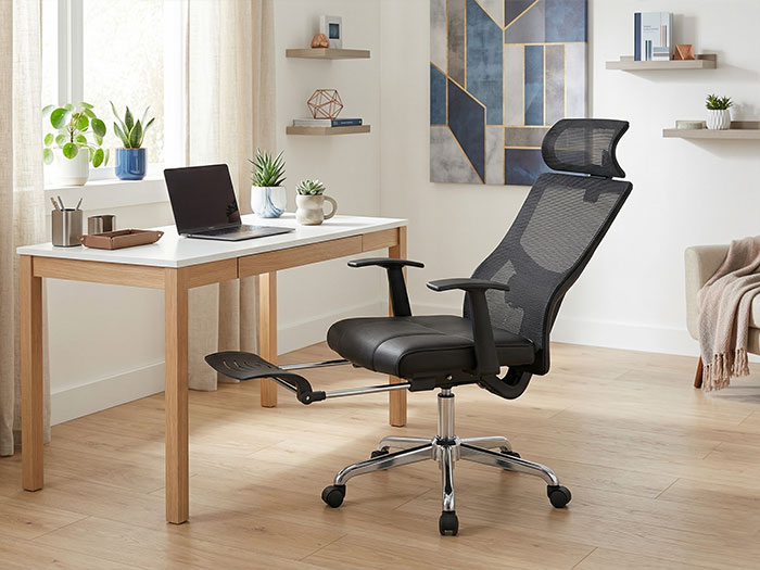 ghế xoay văn phòng có gác chân Hòa Phát