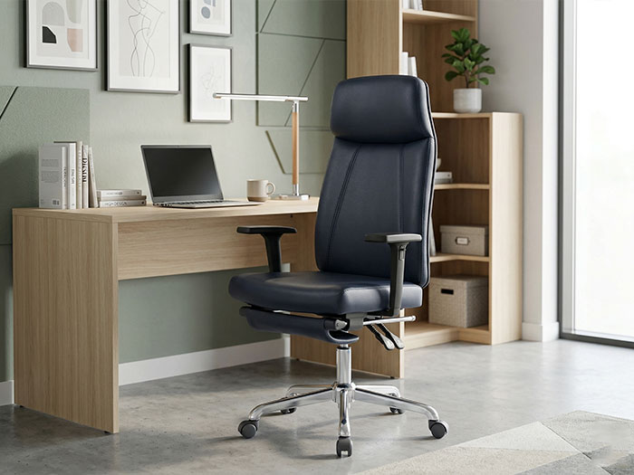 ghế xoay văn phòng có gác chân Hòa Phát