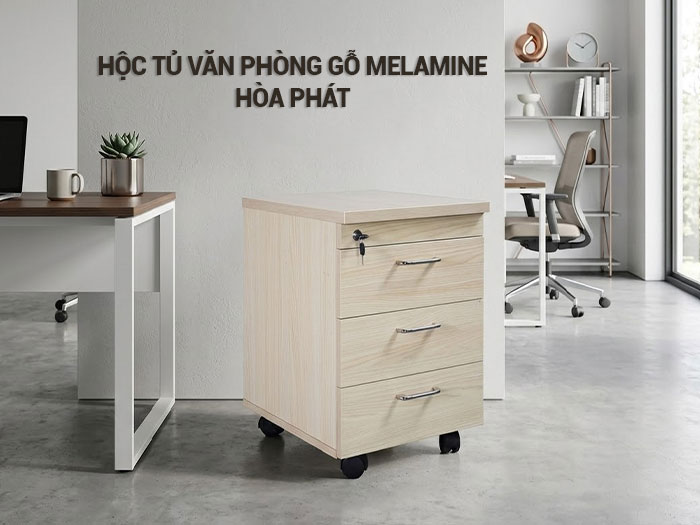 Hộc tủ văn phòng gỗ melamine