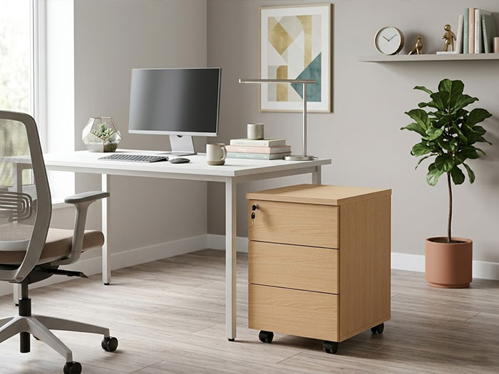 Hộc tủ văn phòng gỗ melamine