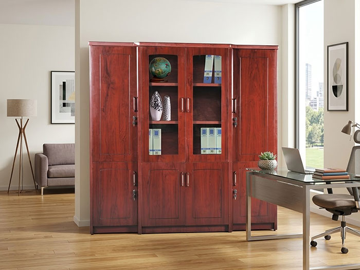 Tủ gỗ sơn PU văn phòng
