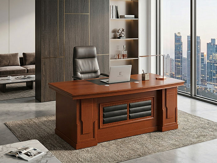Bàn giám đốc gỗ veneer cao cấp