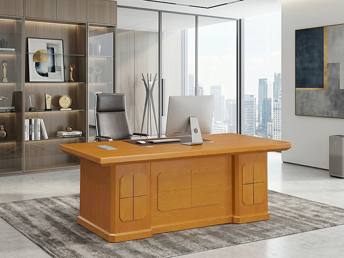 Bàn giám đốc gỗ veneer cao cấp