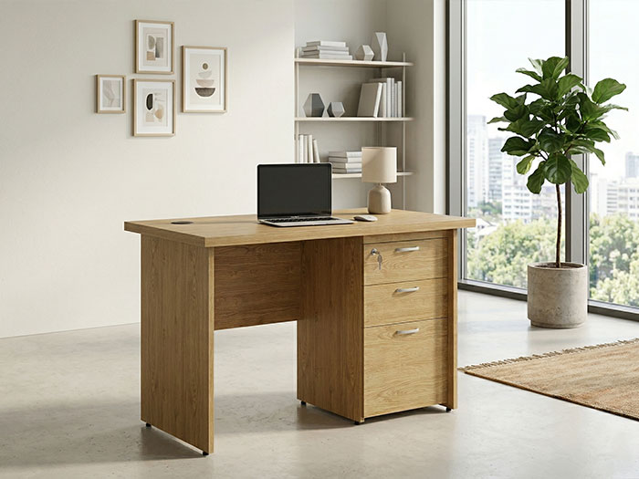Bàn làm việc gỗ hiện đại