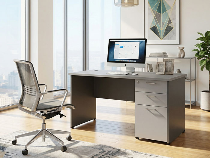 Bàn làm việc gỗ hiện đại