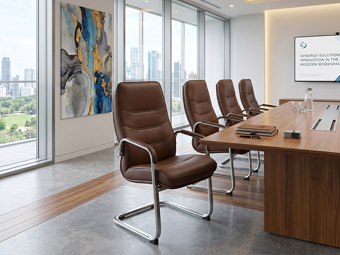 Ghế họp văn phòng bọc PVC