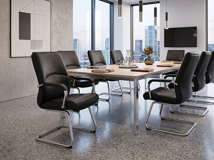 Ghế họp văn phòng bọc PVC