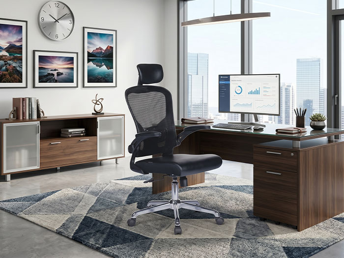 Ghế trưởng phòng lưng lưới