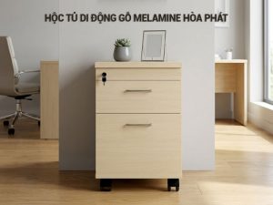 Hộc tủ di động gỗ melamine