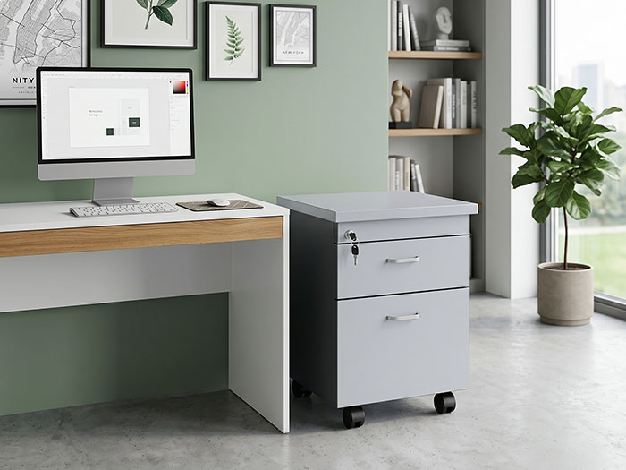 Hộc tủ di động gỗ melamine