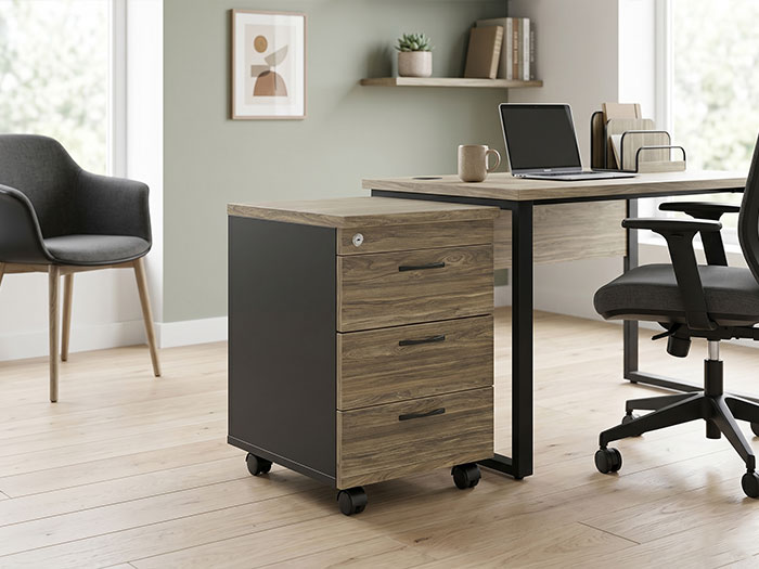 Hộc tủ di động gỗ melamine