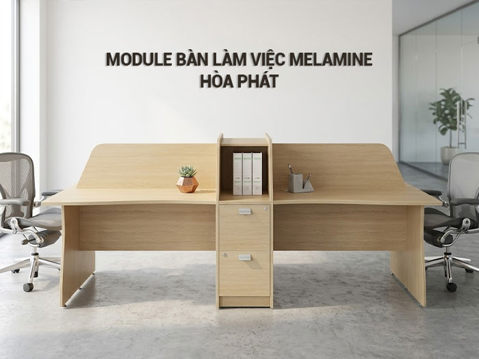 Module bàn làm việc melamine
