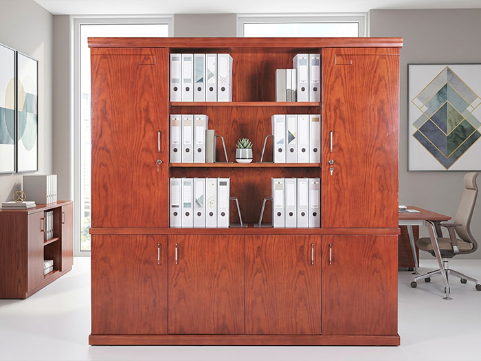 Tủ gỗ veneer văn phòng