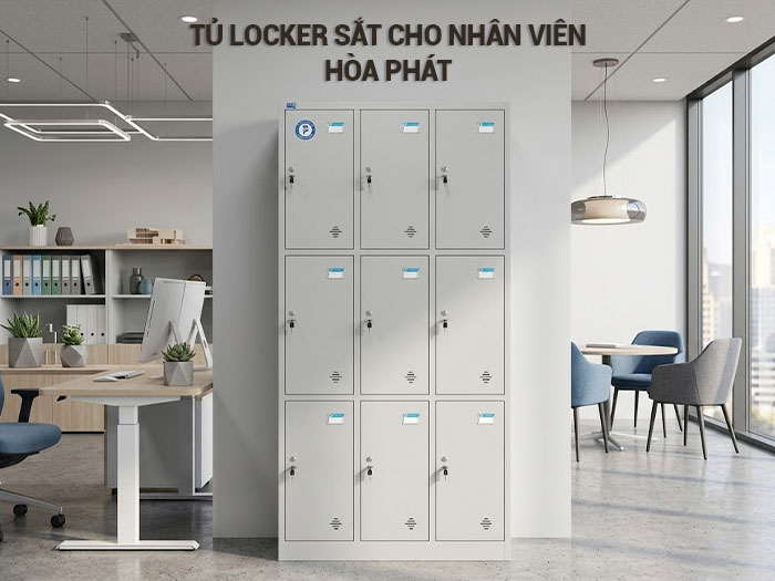 Tủ locker sắt cho nhân viên