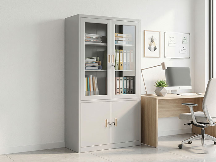 Tủ sắt tài liệu cánh kính