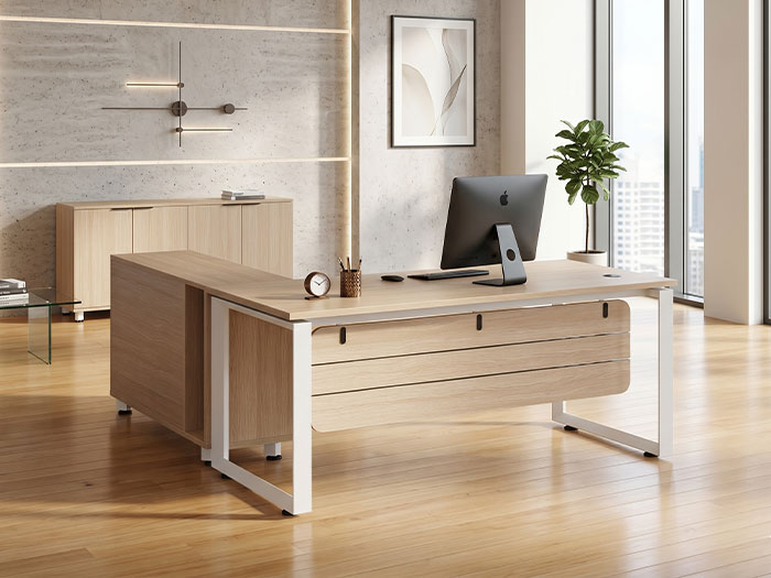 Bàn giám đốc chữ L giá rẻ