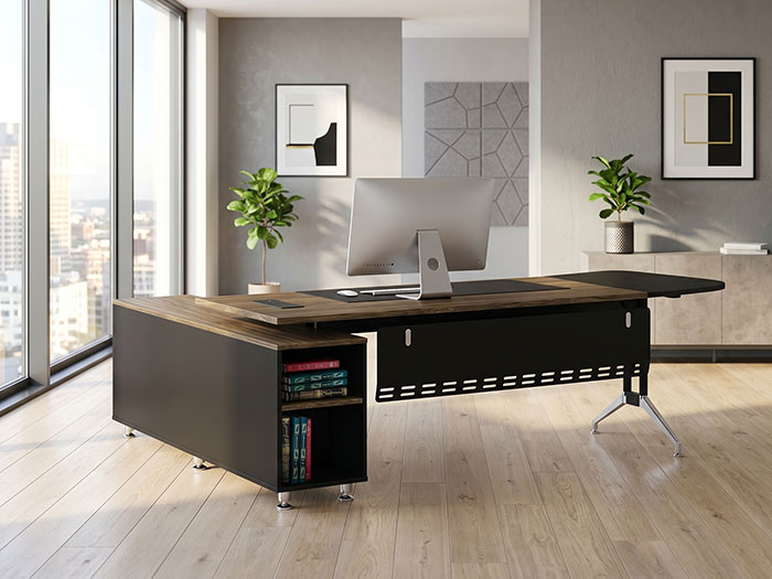 Bàn giám đốc chữ L giá rẻ