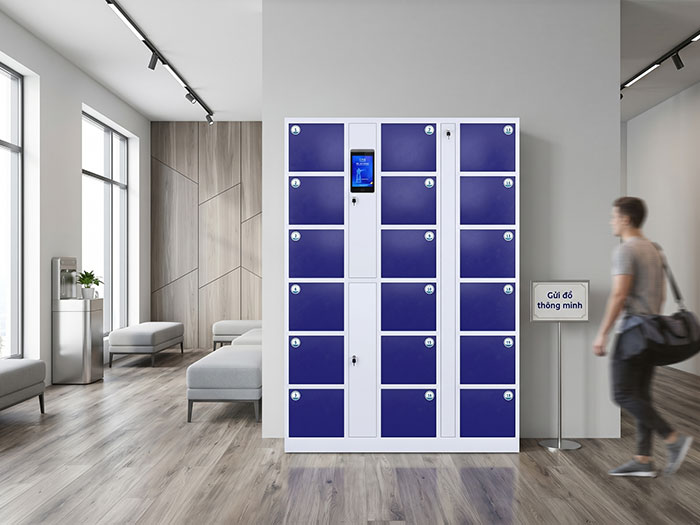 Tủ locker khóa điện tử