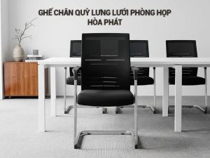 Ghế chân quỳ lưng lưới phòng họp