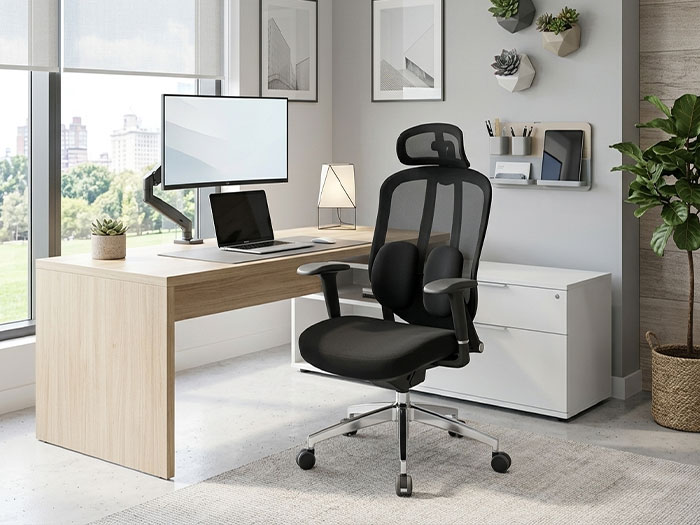 Ghế công thái học ngả lưng