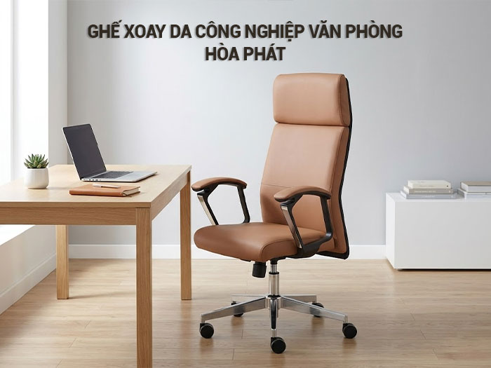 Ghế xoay da công nghiệp văn phòng