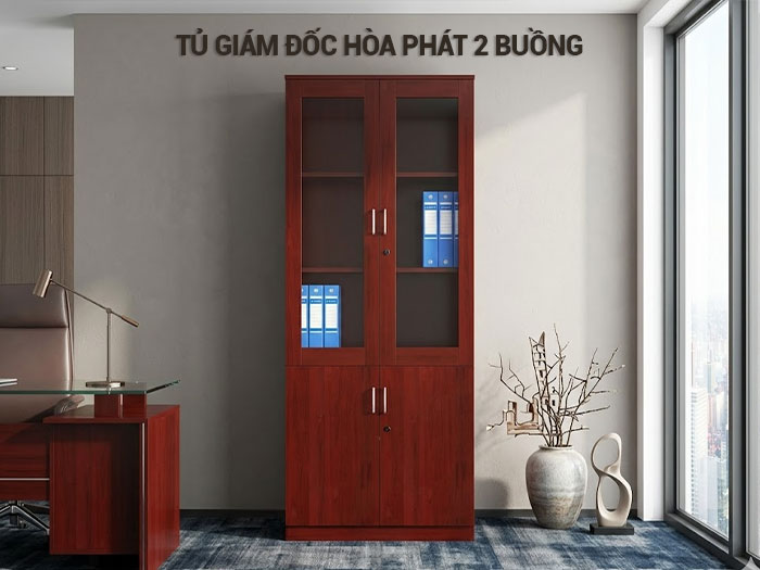 Tủ giám đốc Hòa Phát 2 buồng