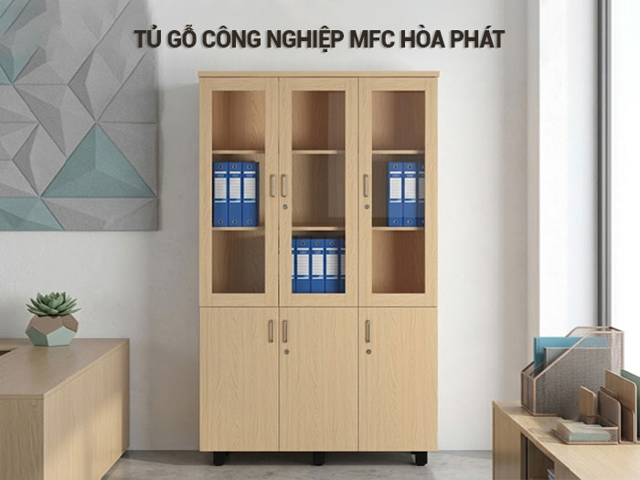 Tủ gỗ công nghiệp MFC Hòa Phát
