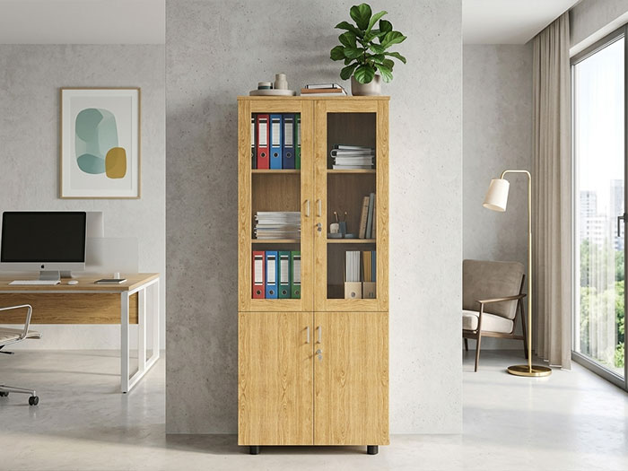 Tủ gỗ công nghiệp MFC Hòa Phát