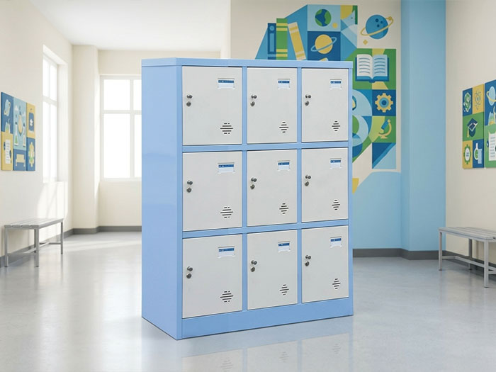 Tủ locker sắt cho trường học