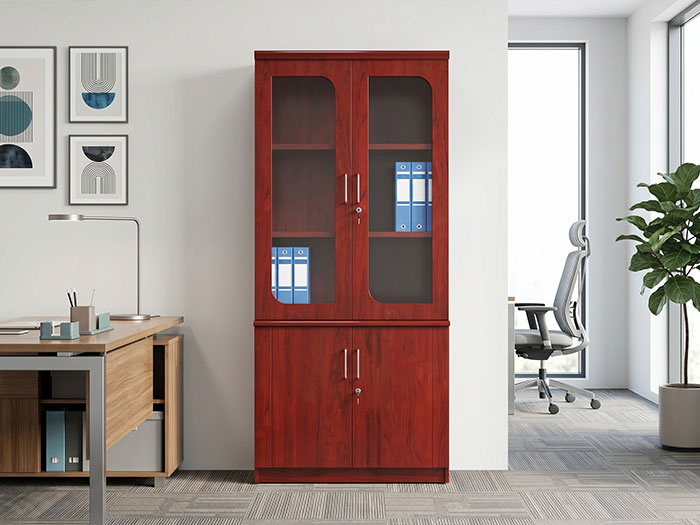 Tủ tài liệu gỗ Hòa Phát 2 cánh