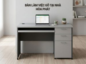 Bàn làm việc gỗ tại nhà