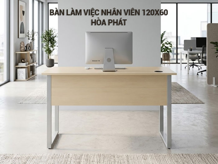 Bàn làm việc nhân viên 120x60