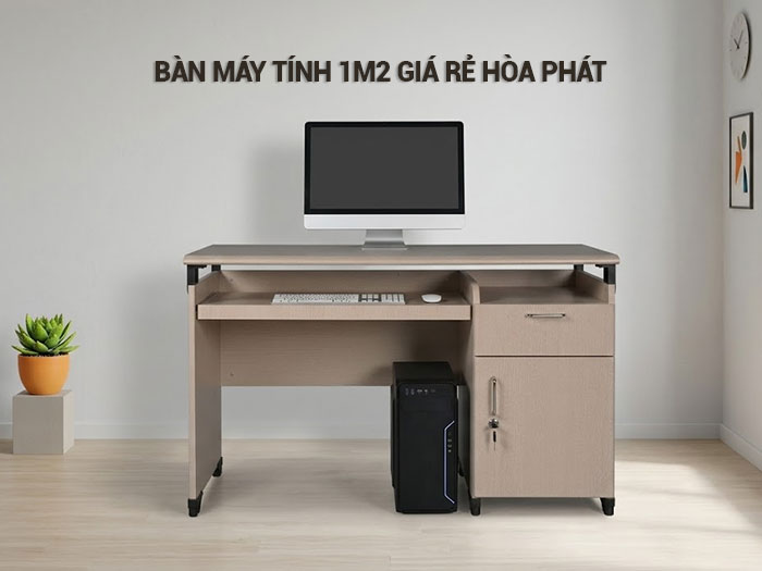 Bàn máy tính 1m2 giá rẻ